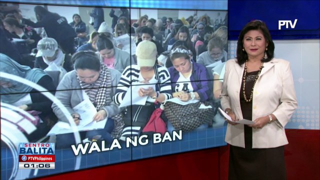 #SentroBalita: Total deployment ban sa Kuwait, inalis na