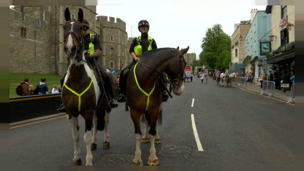 Tight security for Britain's Royal Wedding