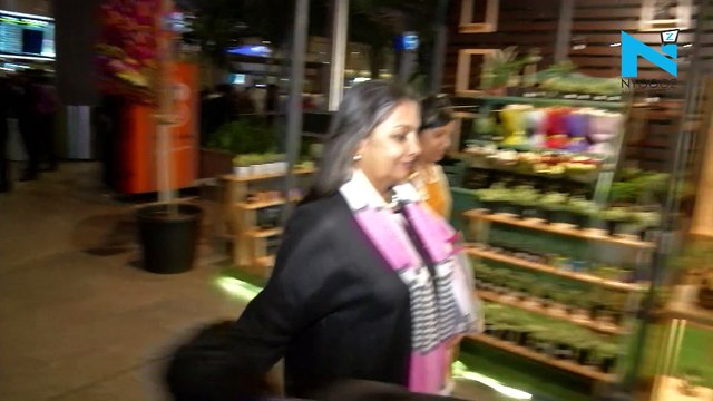 Newly-weds Neha Dhupia-Angad Bedi, Himesh-Sonia Kapoor spotted at Mumbai airport