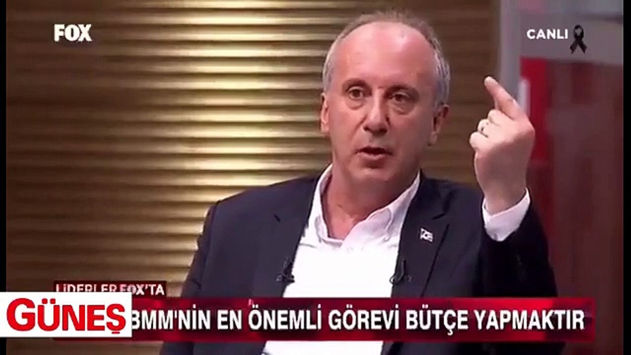 Muharrem İnce canlı yayında itiraf etti "Çoğunluk Cumhur İttifakında"