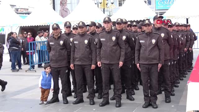 Erzurum-Yemin Töreninde Bekçinin Zor Anları-Hd