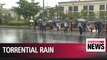 Seoul, central region soaked by sudden downpours