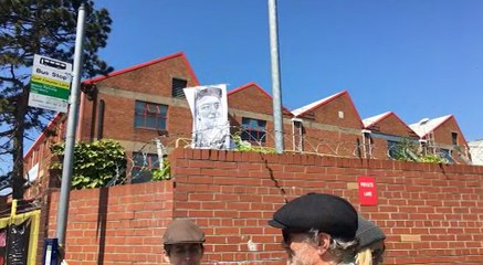 Protesters Raise Awareness of War Crimes