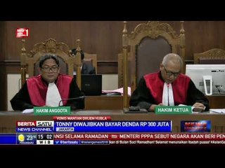 Mantan Dirjen Hubla Divonis 5 Tahun Penjara