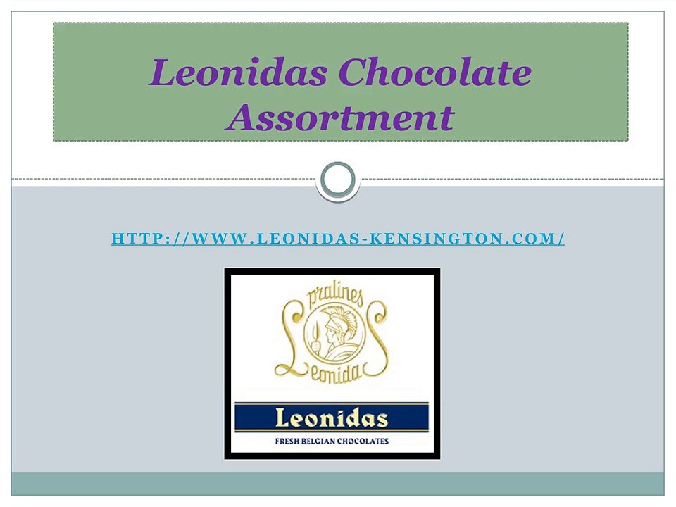 Leonidas Chocolate Assortment