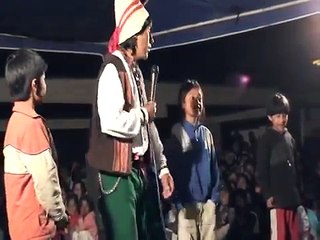 Cholo juanito en agato Otavalo