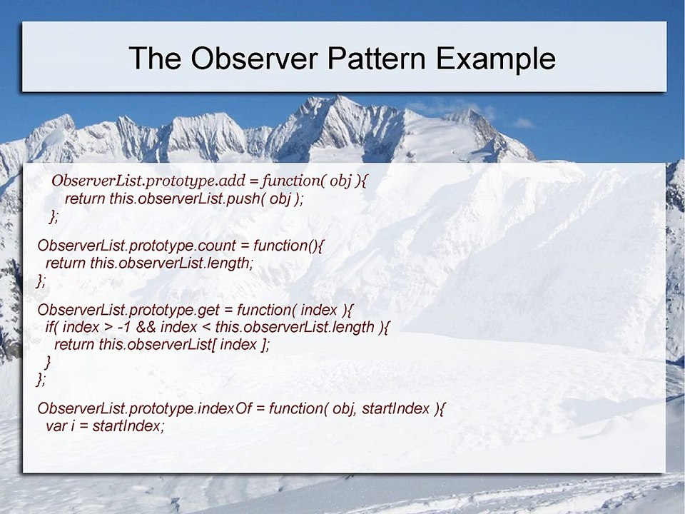 Design patterns in java script, jquery, angularjs