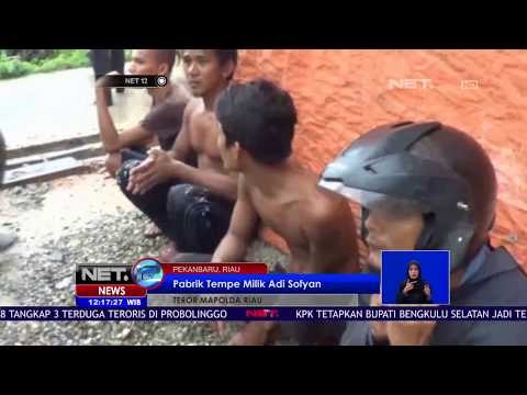 Polres Dumai Gerebek Pabrik Tempe Milik Terduga Teroris -NET12