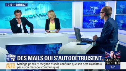 Des mails qui s'autodétruisent