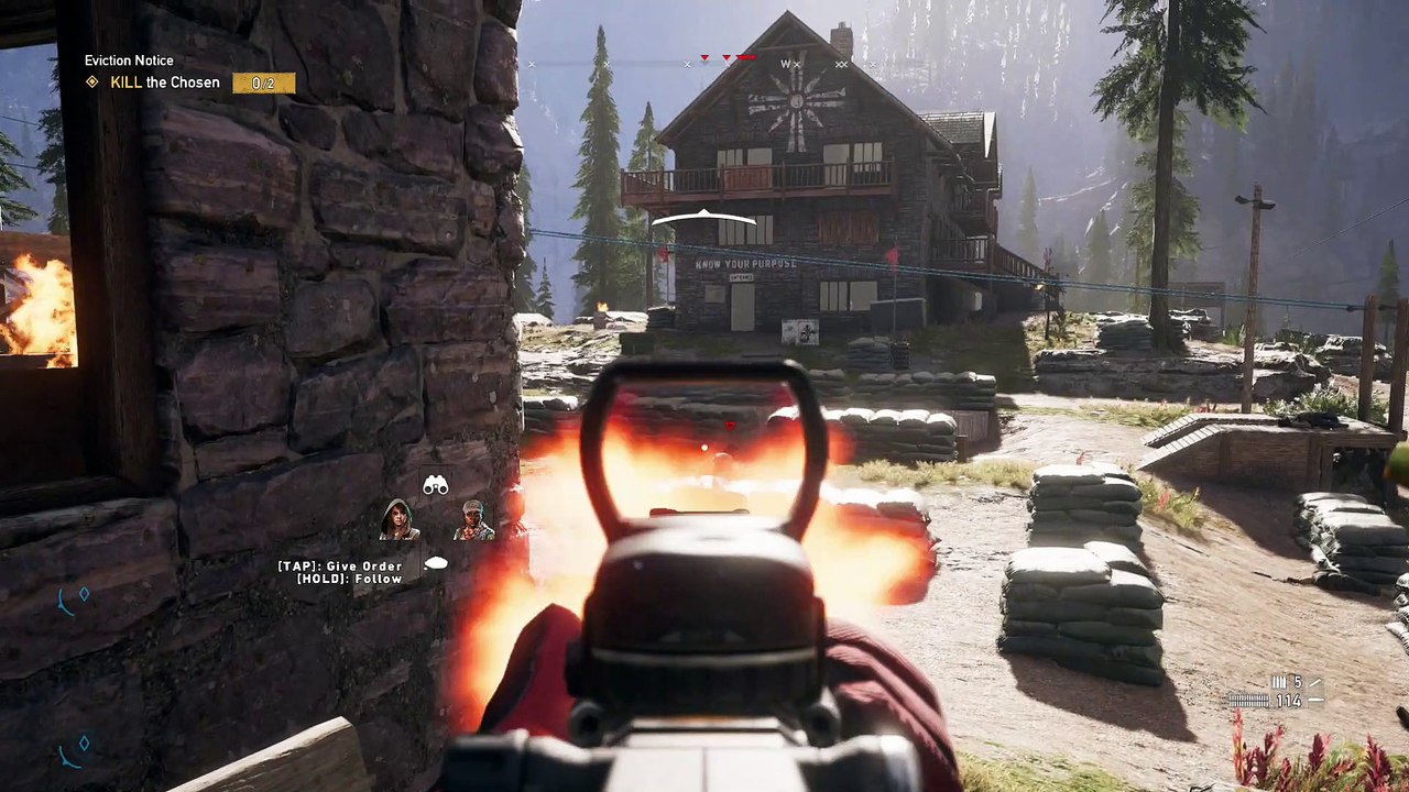 孤岛惊魂5 / Far Cry 5  （ 第25 集 ）STORY MISSION  ( EVICTION NOTICE +  DRUBMAN MARINA  )  华语字幕 ，华语解释,