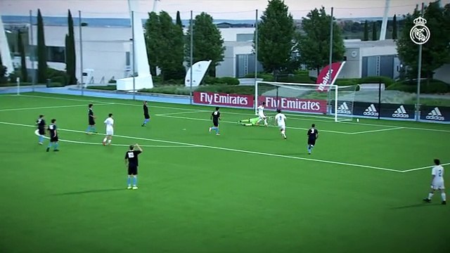 Golazo de Vassi en Valdebebas (Real Madrid Juvenil C)