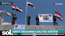 Suriye ordusunun ilerleyişi sürüyor