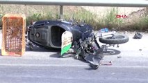 Bursa-Otomobille Çarpışan Motosikletin Sürücüsü Öldü-Hd