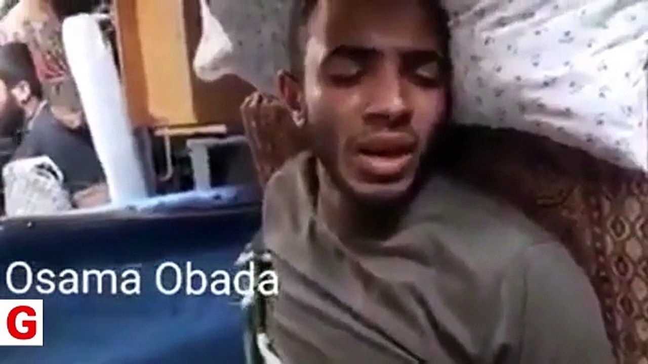 Yaralı Filistinli vatandaş Kur´an okudu, gözyaş...