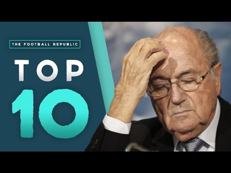 Top 10 Longest Football Bans! | Sepp Blatter, S...