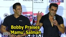 Emotional Bobby Deol Praises 'Mamu' Salman Khan