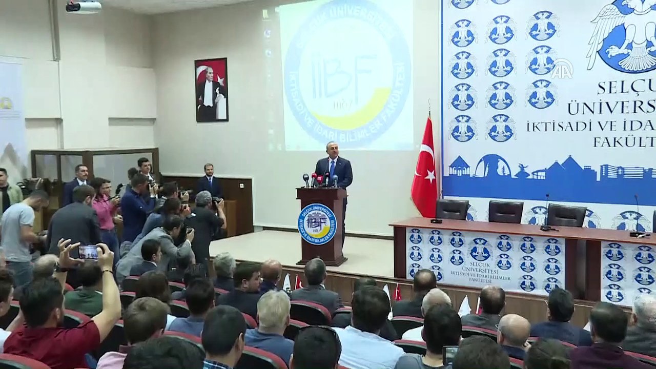 Çavuşoğlu: 'İsrail hesap vermelidir ve hesap da verecektir' - KONYA