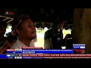 Tradisi Menabuh Bedug 1 Jam Penanda Masuknya Bulan Ramadan