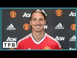 Zlatan Ibrahimovic's first Manchester United interview! | ZLATAN TO MAN UTD!