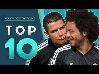TOP 10 Football BROMANCES! | Ronaldo and Marcelo, Pogba and Evra, Zlatan and Maxwell