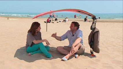 Leaf, le parasol qui ne s'envole pas