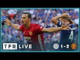 LEICESTER CITY 1-2 MAN UTD | Goals: Lingaard, Vardy, Ibrahimovic | TFR LIVE: FA Community Shield