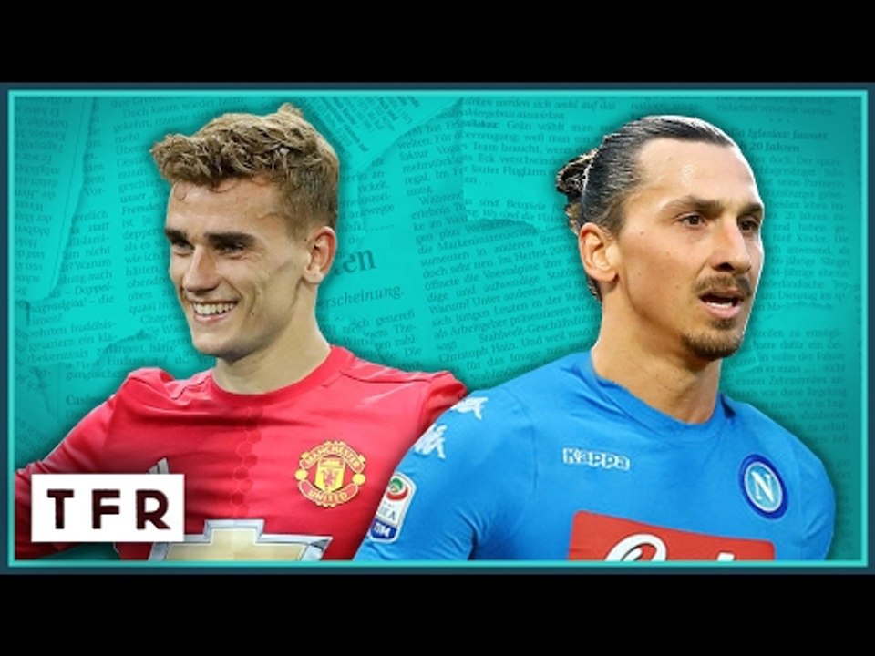 TOP TEN TRANSFER RUMOURS!! | Zlatan to Napoli? Can to Juve? Griezmann to Man Utd?!