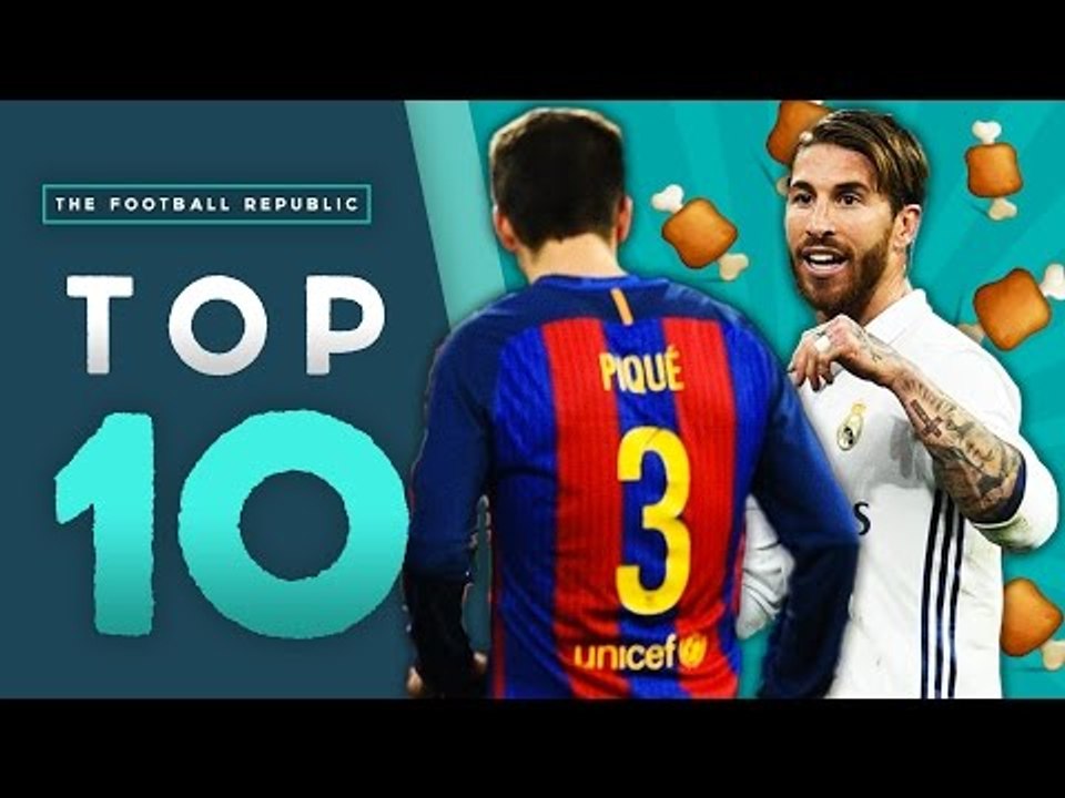 TOP 10 Biggest Footballer GRUDGES! | Keane & Vieira, Bridge & Terry, Joey Barton & The World...