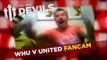 Van Persie Goal vs West Ham | West Ham 2  Manchester United 2 | DEVILS FANCAM
