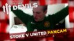Carrick Goal vs Stoke | Stoke 0 Manchester United 2 | DEVILS FANCAM