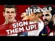 Ronaldo, Bale AND Fabregas To Manchester United? - Summer Shopping List