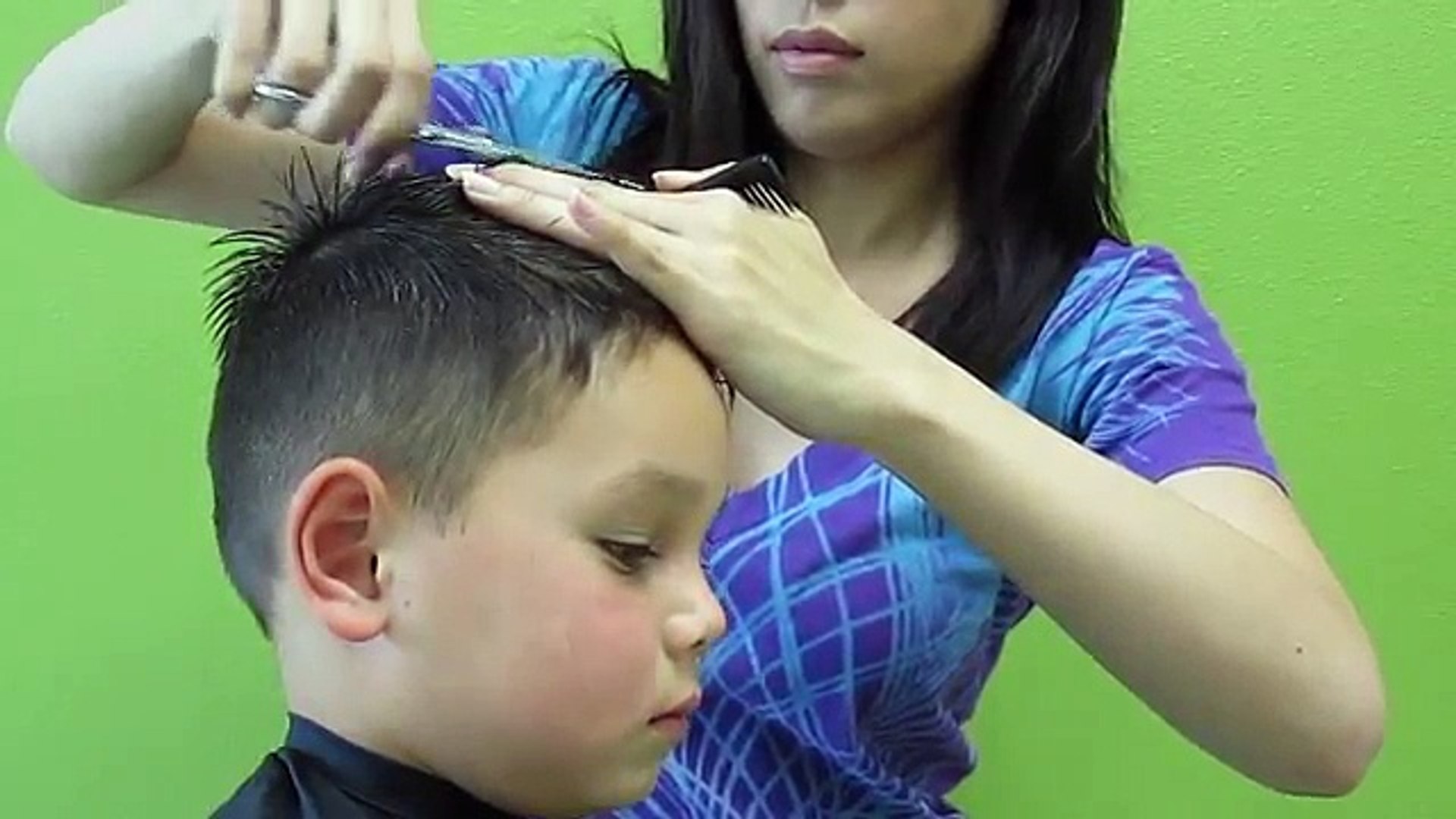 Little Boys Clipper Haircut Straight Hair Video Dailymotion