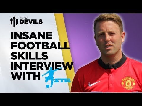 How STRSkillSchool made Insane Football Skills viral | Manchester United | DEVILS