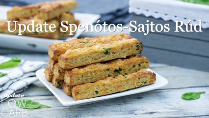 Sziasztok, Daniella vagyok!Fogadjátok szeretettel a mai videómat, amelyben egy spenótos-sajtos rúd receptet mutatok Nektek. Természetesen Update verzióban, hog