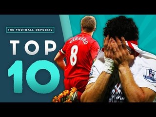 TOP 10 WORST TITLE COLLAPSES! | Liverpool, Real Madrid, Arsenal
