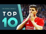 TOP 10 WORST FOOTBALL GOODBYES! | Steven Gerrard, Jaap Stam, Sol Campbell