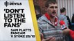 'Don't Listen To The Fans' | Manchester United vs Stoke 3-2 | FanCam