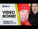 Video Bomb! | Manchester United 2-1 Sunderland (3-3 Agg) Capital One Cup | FANCAM
