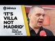 ''It's Villa Not Real Madrid'' | Manchester United 4-1 Aston Villa | FANCAM