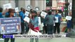 Activists Gather Outside Chicago City Hall Ahead of Vote on Obama Presidential Center