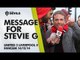 Message for Steven Gerrard | Manchester United 3 Liverpool 0 | FANCAM
