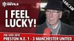 Sir Bobby Charlton: I Feel Lucky! | Preston North End 1 Manchester United 3 | FANCAM