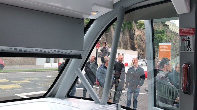 Nantes expérimente sa première navette autonome électrique