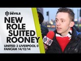 Wayne Rooney Suited New Role | Manchester United 3 Liverpool 0 | FANCAM