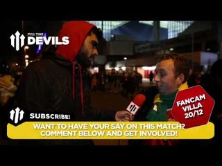 Download Video: One Of Them Days | Aston Villa 1 Manchester Utd 1 | FANCAM