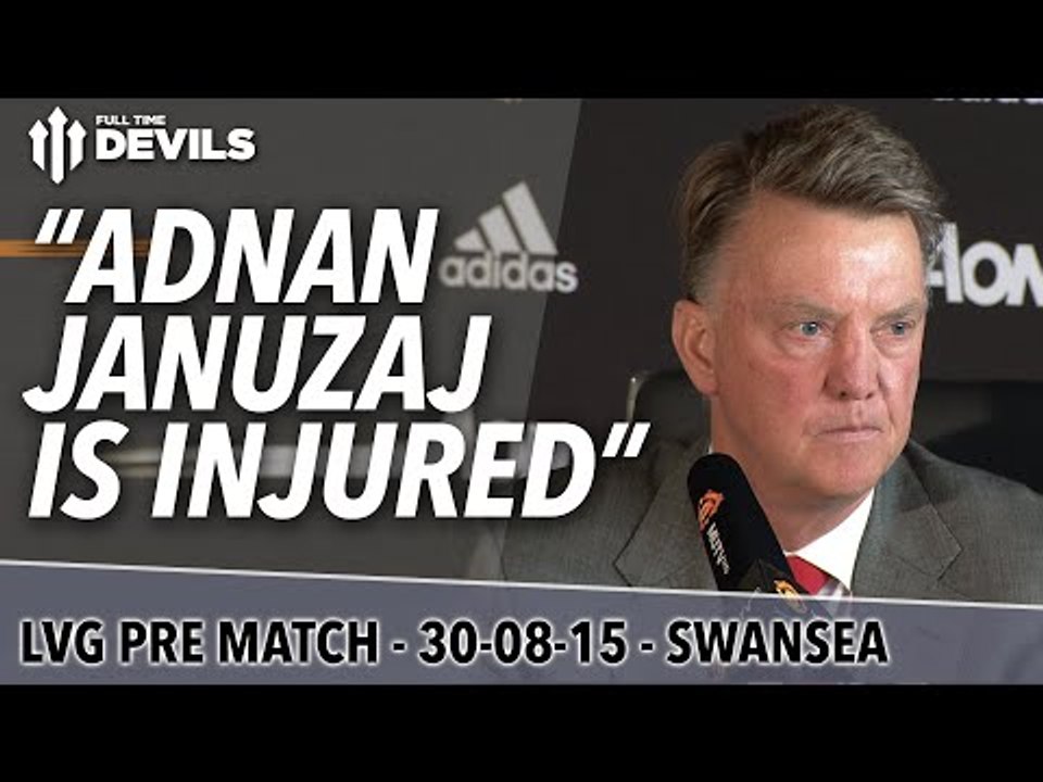 Swansea vs Manchester United | Van Gaal Presser | Premier League