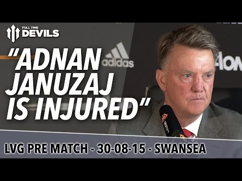 Swansea vs Manchester United | Van Gaal Presser | Premier League