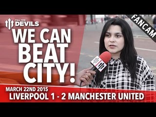 We Can Beat City! | Liverpool 1 Manchester United 2 | FANCAM