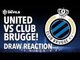 Manchester United vs Club Brugge! | Champions League Draw Reaction