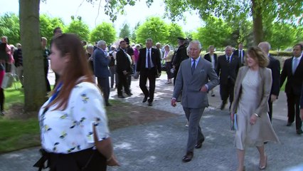 Prince Charles attends service for terror attack victims
